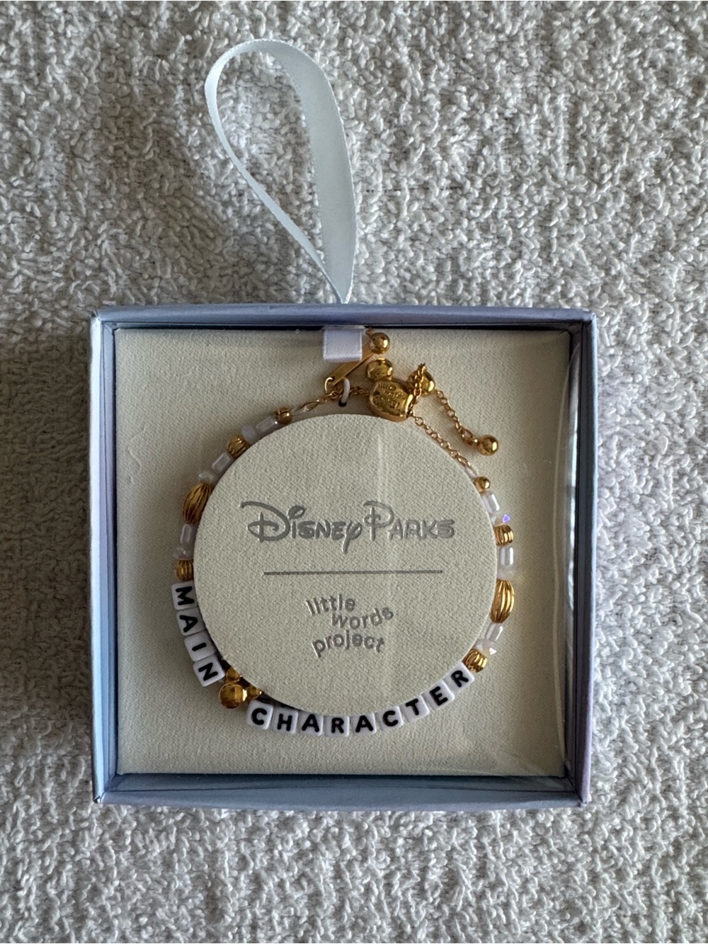 Little Words Project x Disney Parks "Main Character" Beaded Bracelet